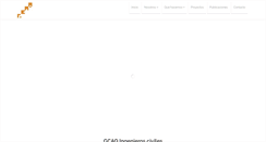Desktop Screenshot of gcaq.com.pe